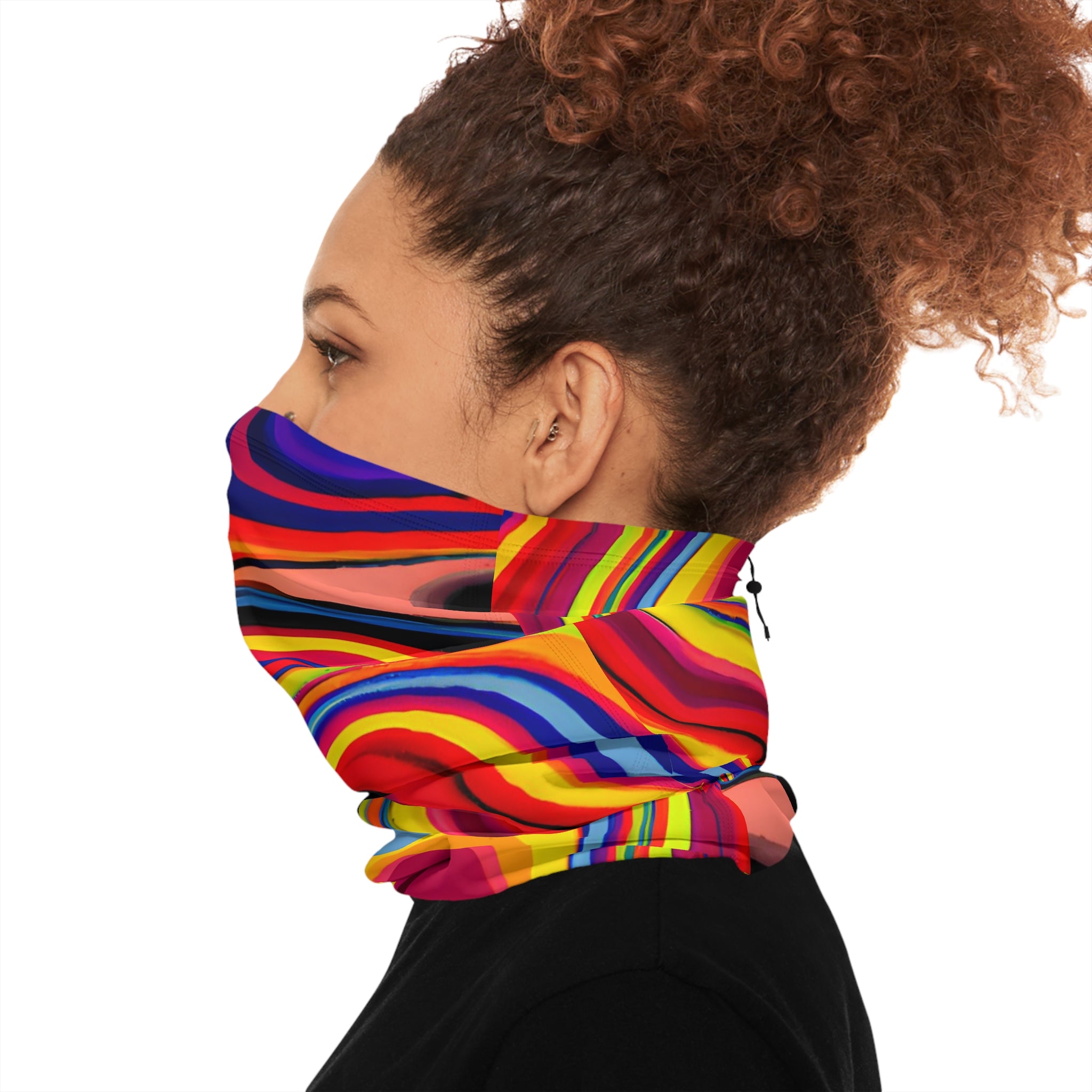 Retro Gradient Sleek Winter Neck Gaiter