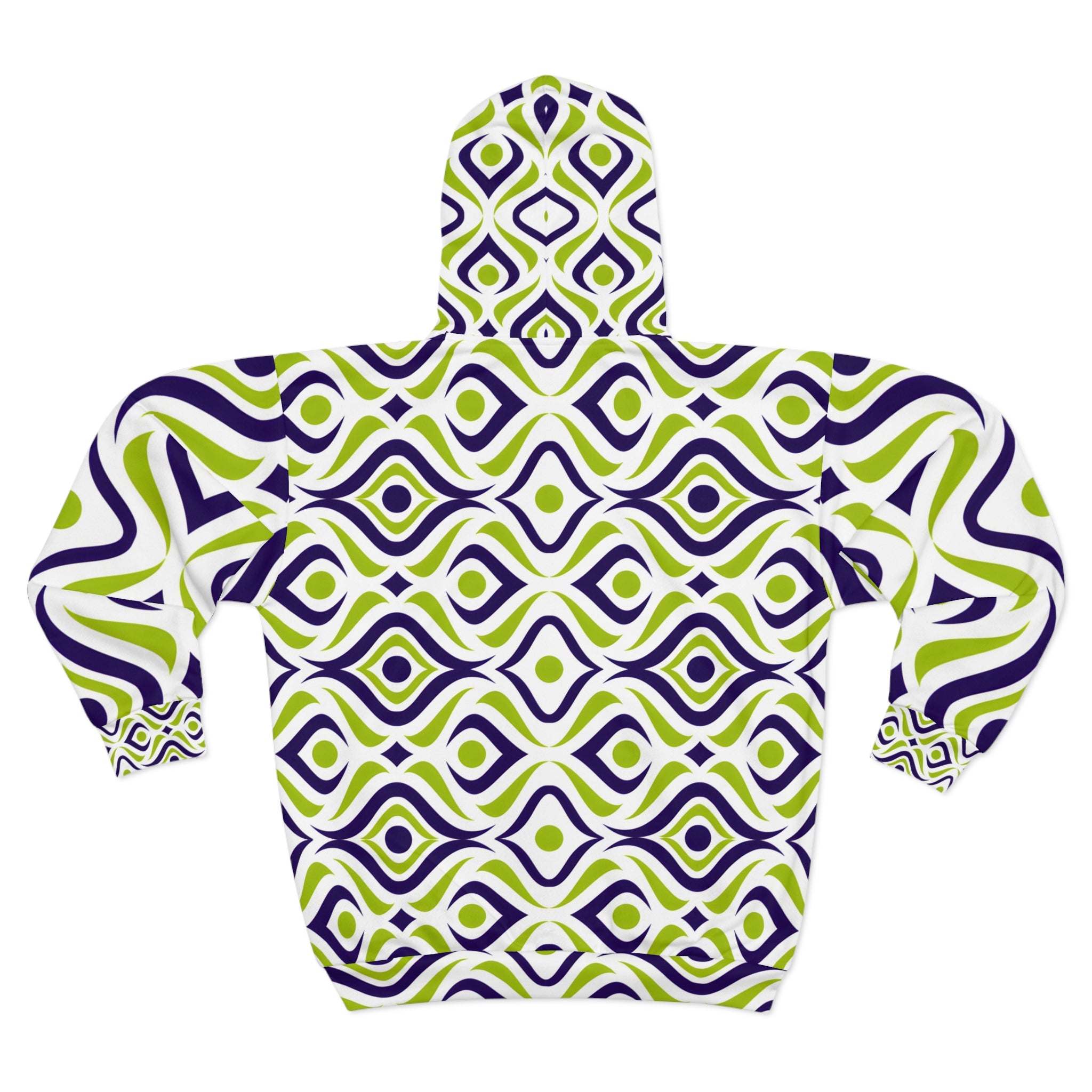 Green Rush Unisex Zip Hoodie
