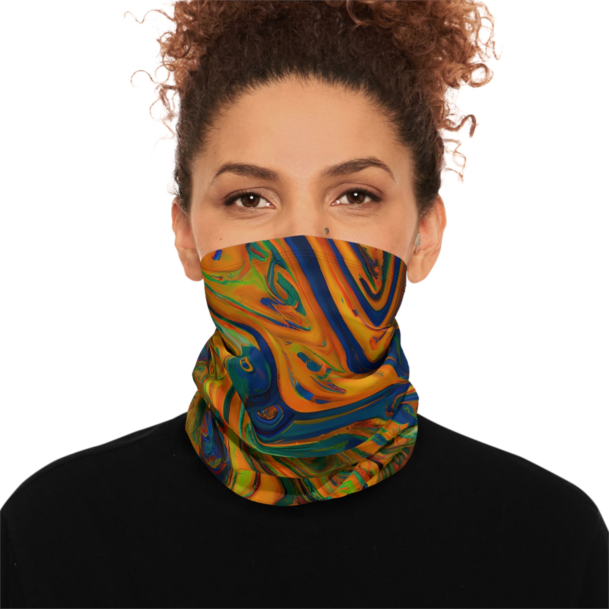 Jupiter Rising Pattern Winter Neck Gaiter