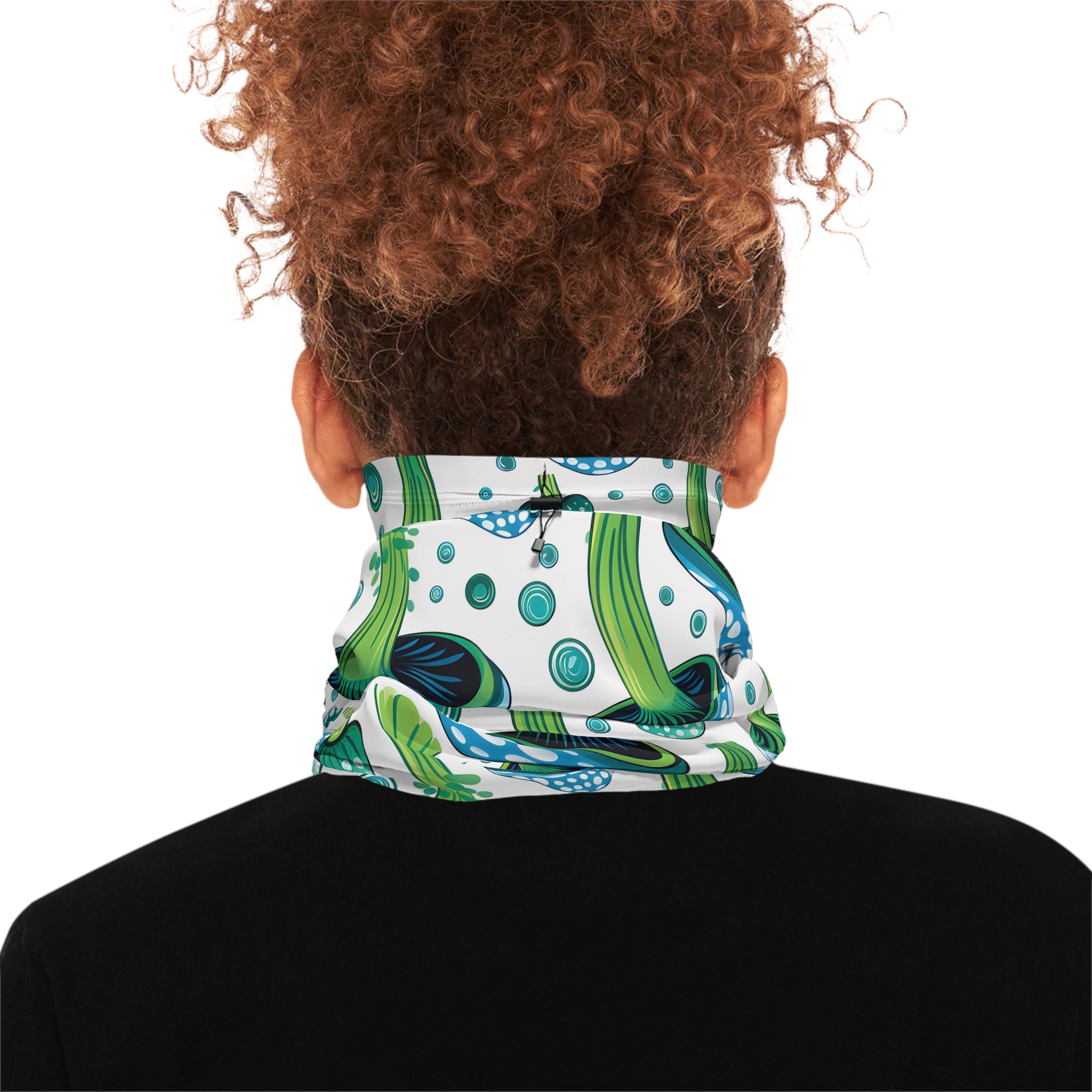 Blue Bloom Winter Neck Gaiter