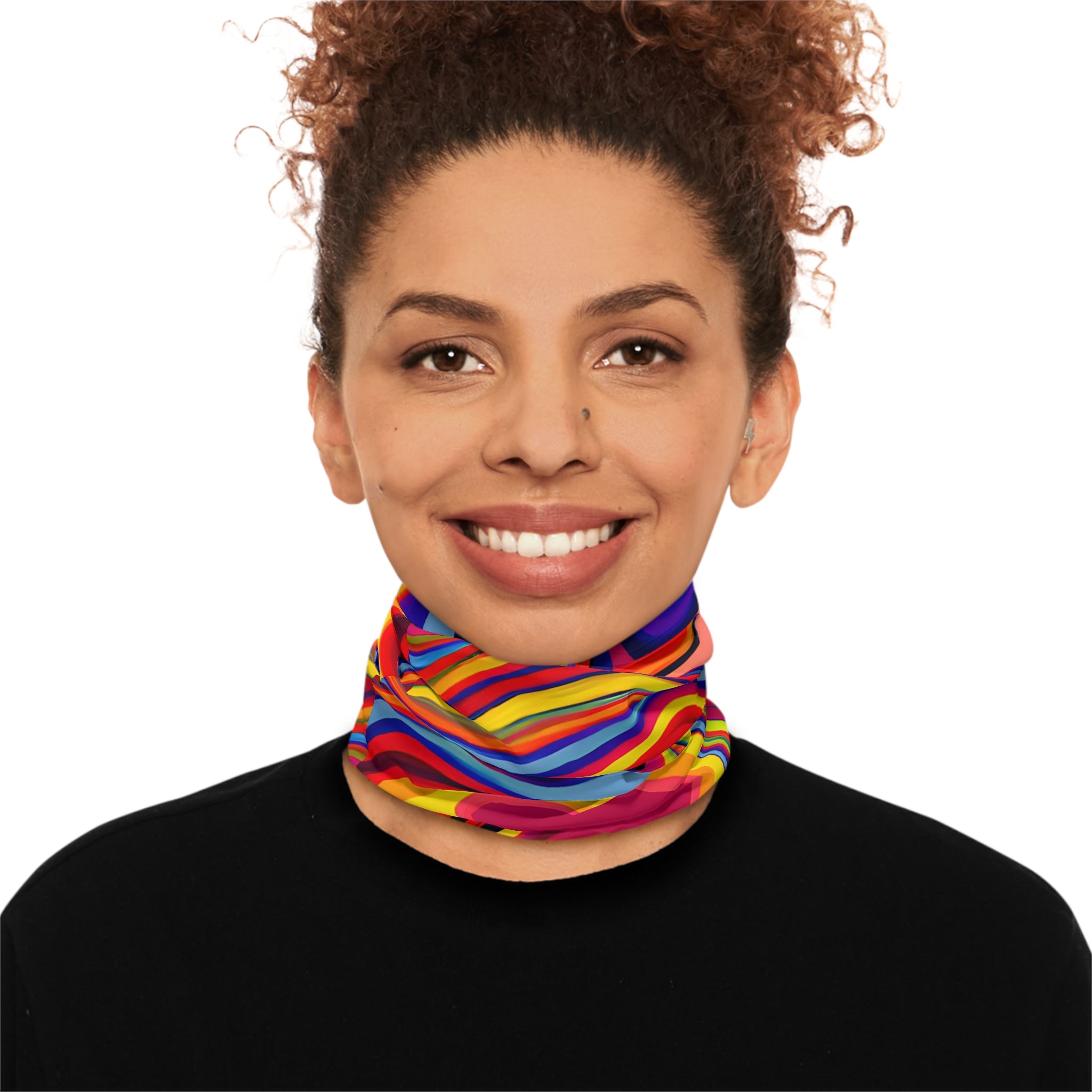 Retro Gradient Sleek Winter Neck Gaiter