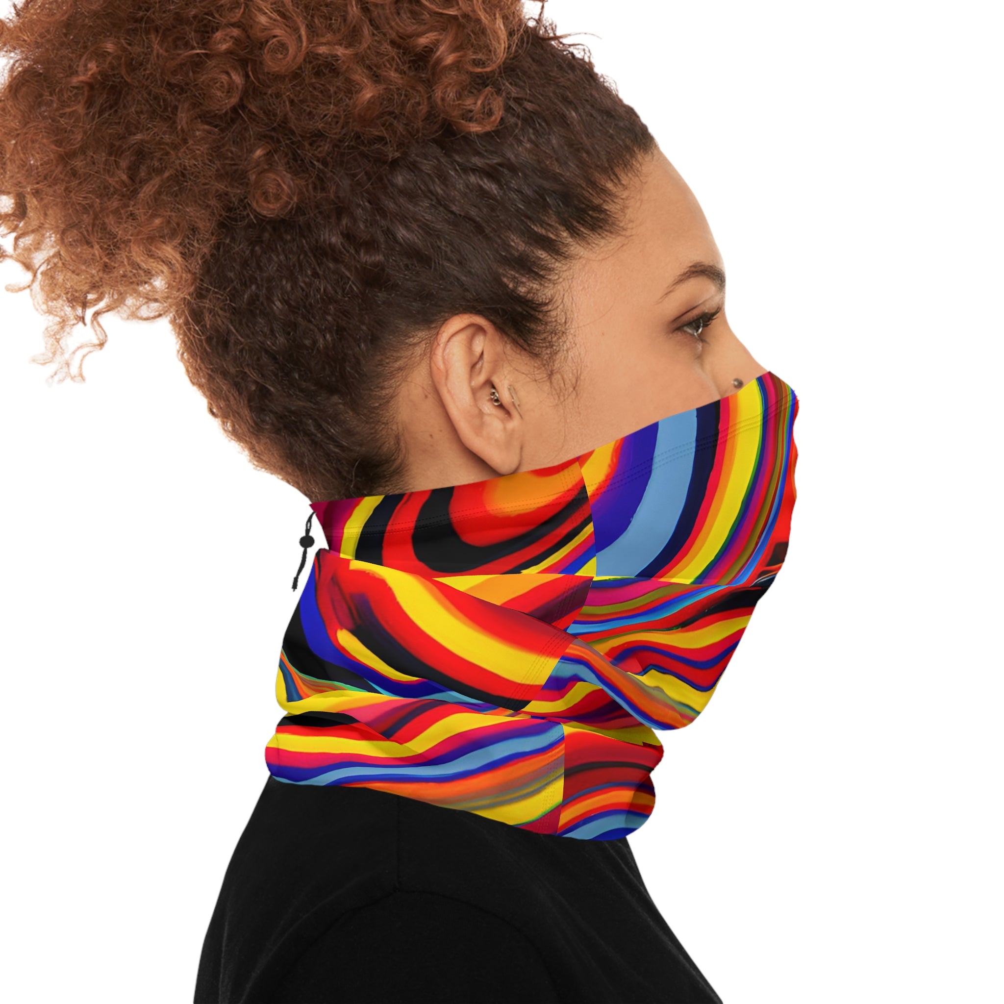 Retro Gradient Sleek Winter Neck Gaiter
