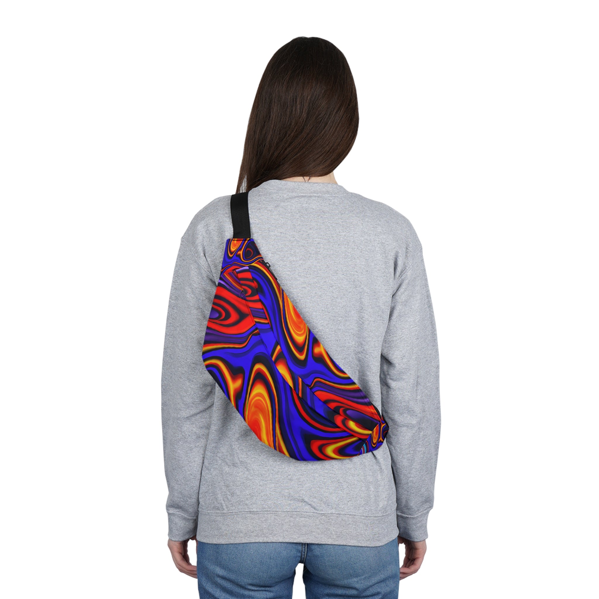 Blue Flame Fanny Pack (Large)