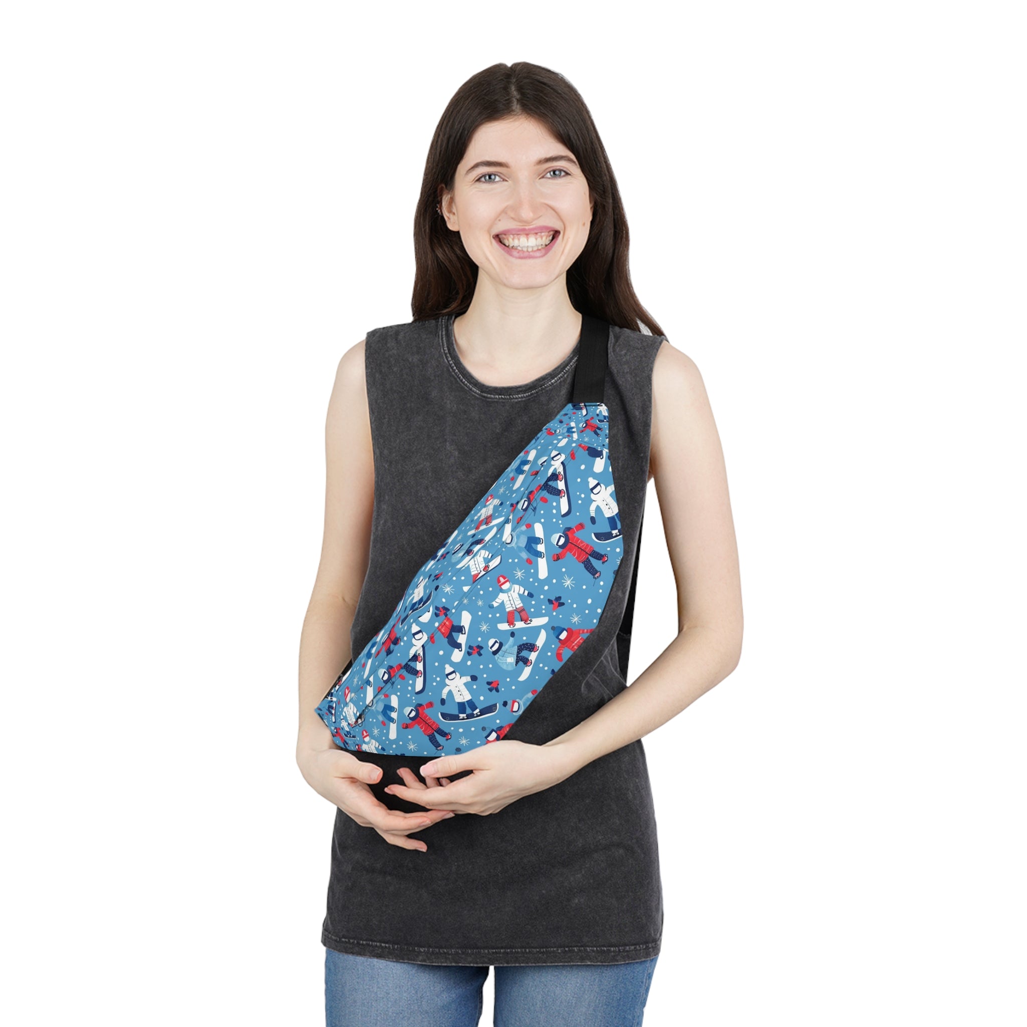 Snowboard Blues Fanny Pack (Large)