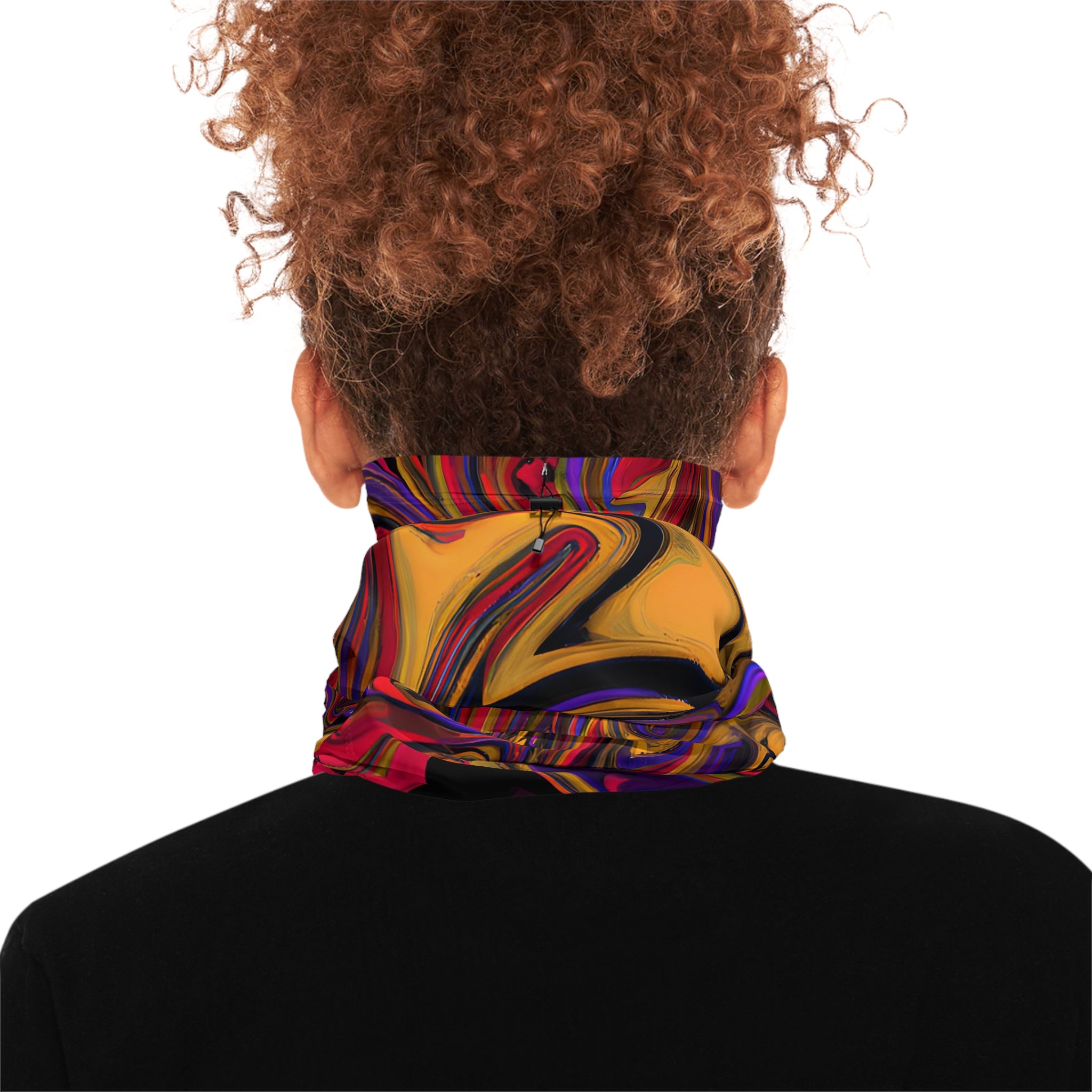 Psychedelic Swirls Winter Neck Gaiter