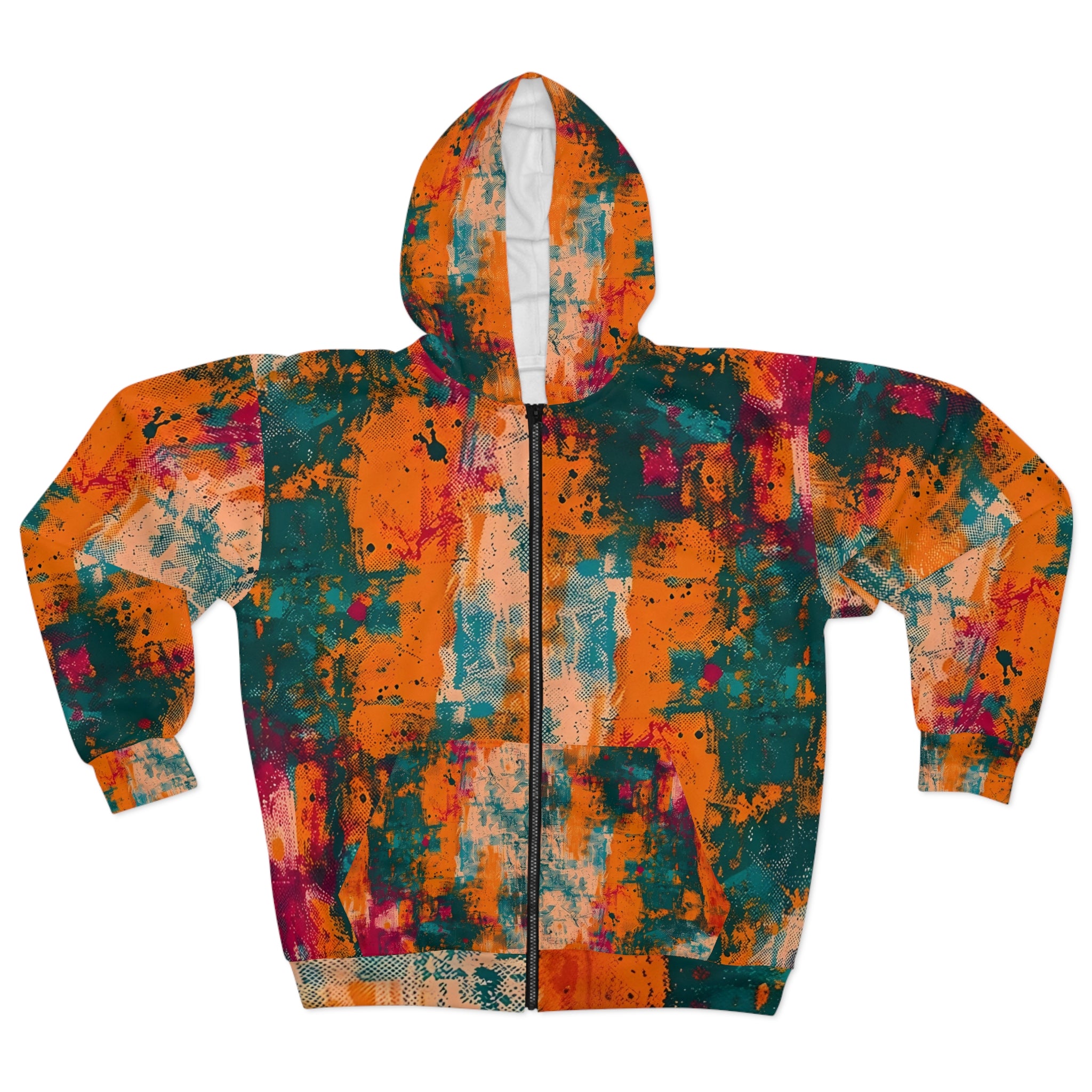 Crested Beaut Unisex Zip Hoodie