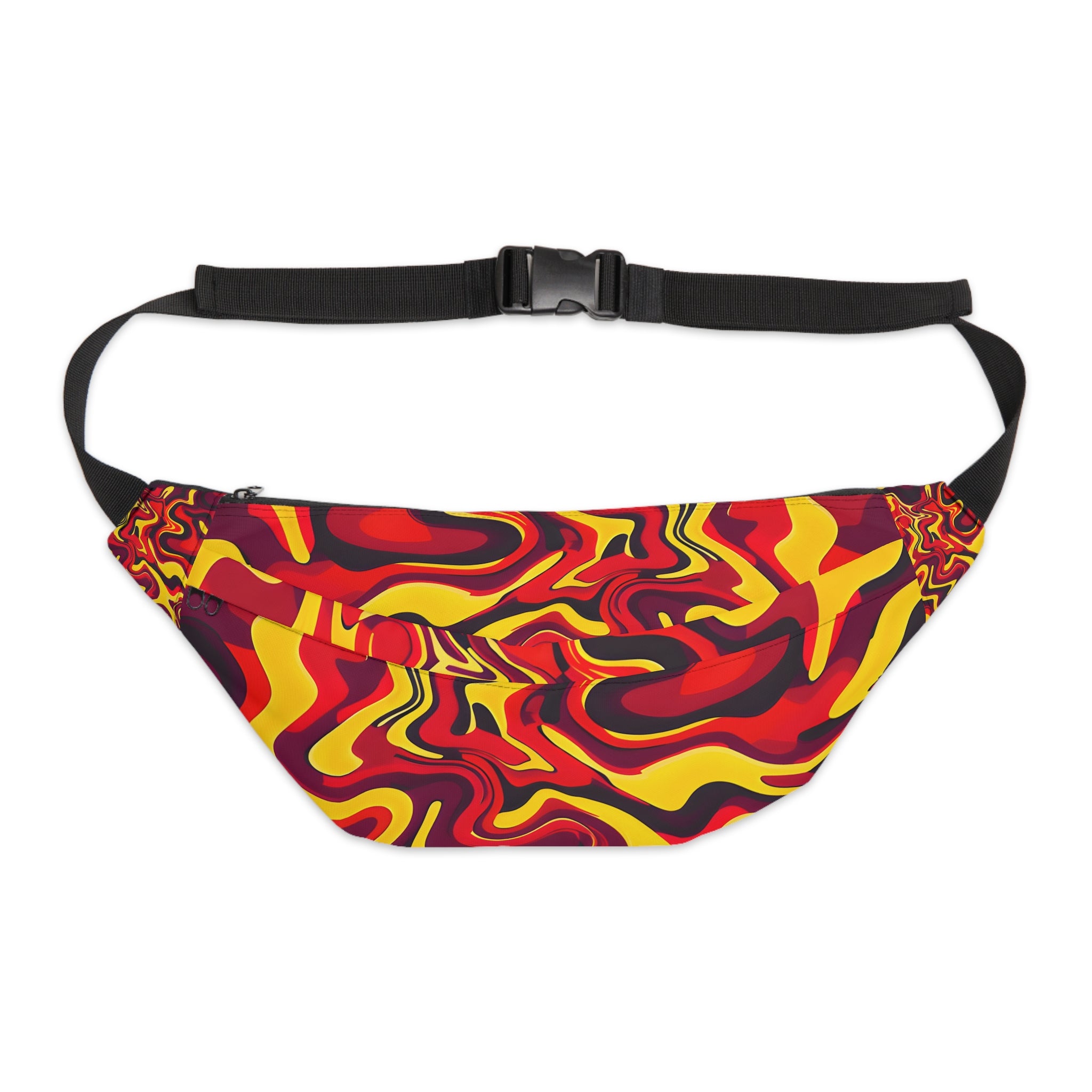 Crimson Lemon Twist Fanny Pack (Large)