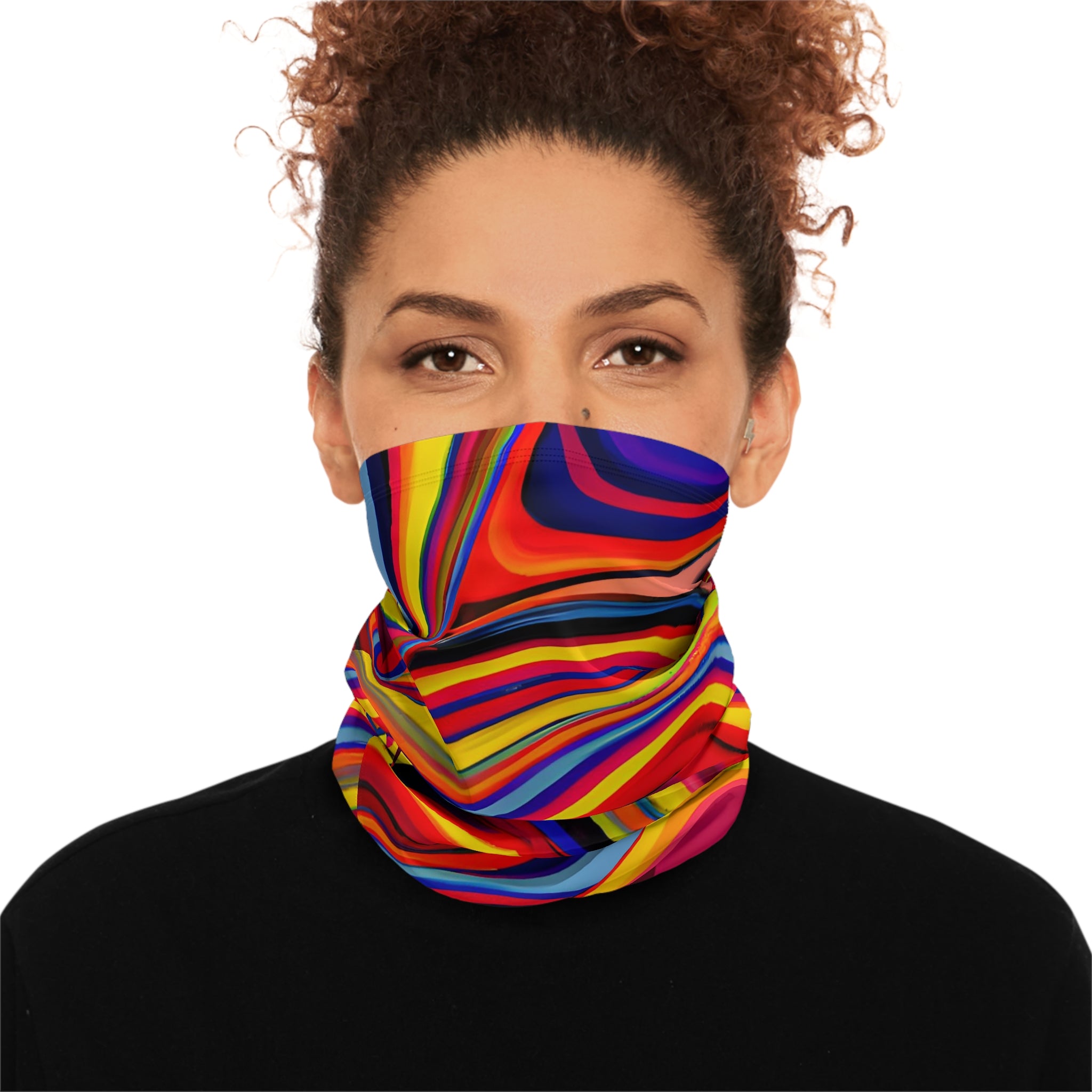 Retro Gradient Sleek Winter Neck Gaiter