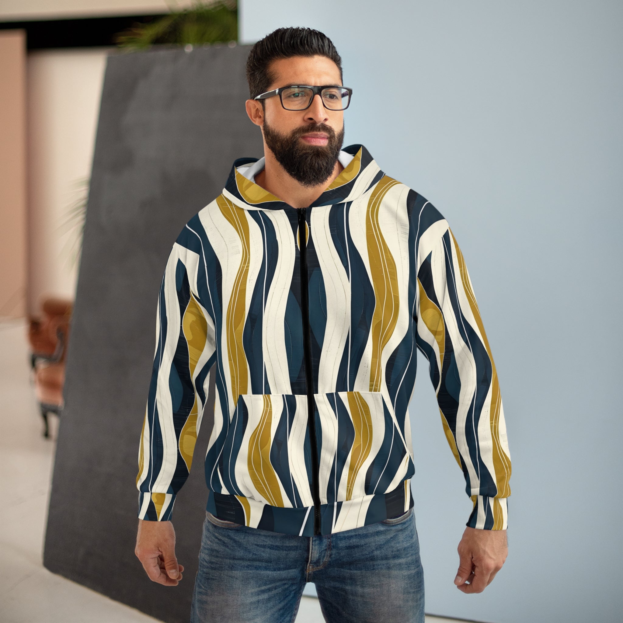 Brecky Ridge Unisex Zip Hoodie