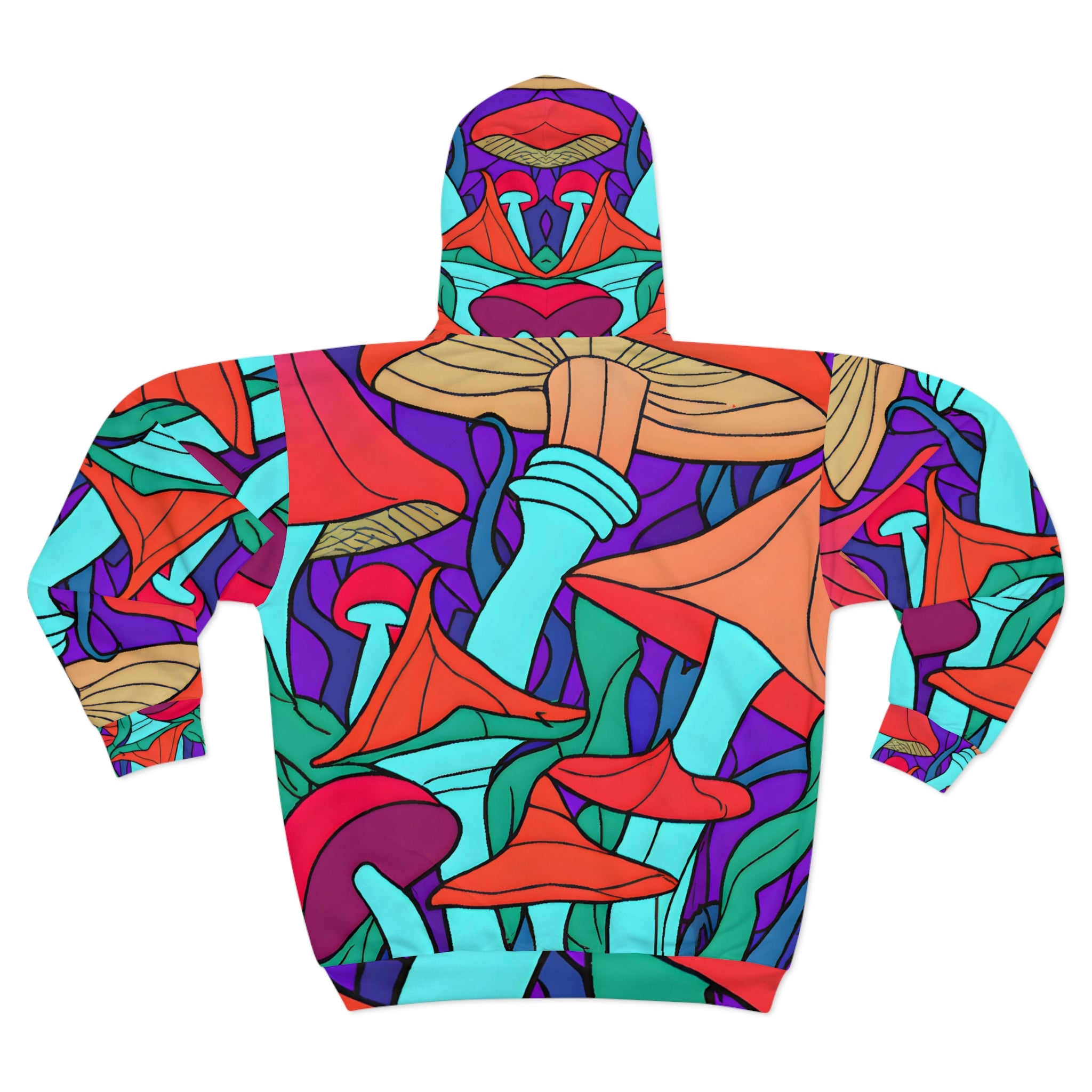 Mushroom Rip Unisex Zip Hoodie