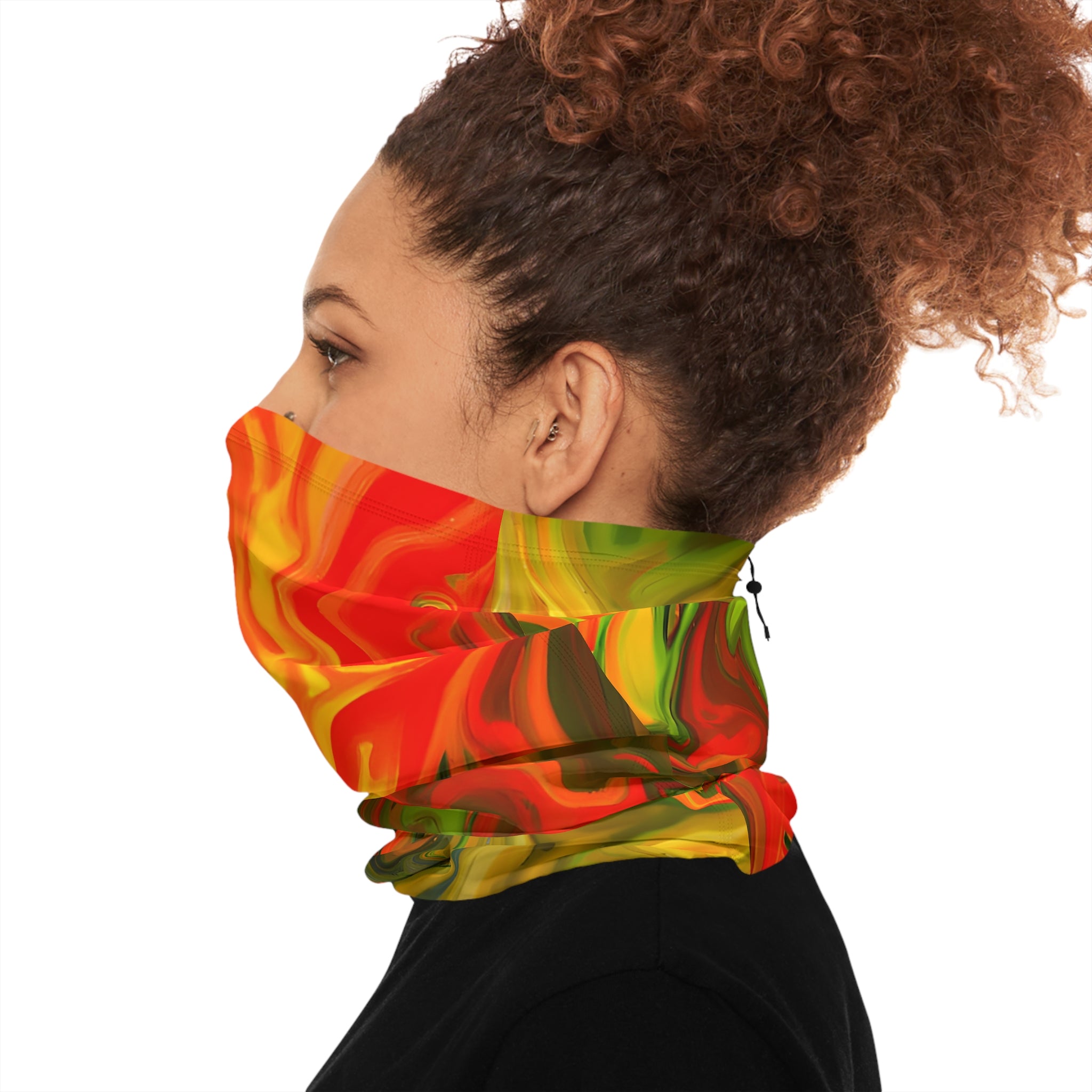 Orange Groove Winter Neck Gaiter