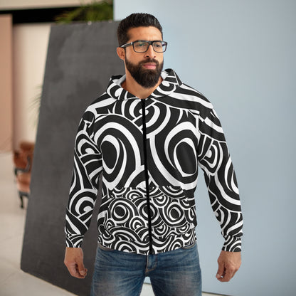 Retro B Dubs Unisex Zip Hoodie