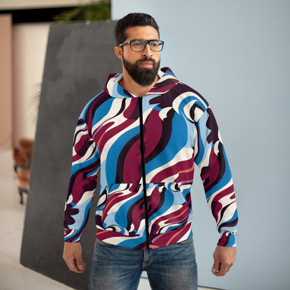 Avalanche Smash Unisex Zip Hoodie