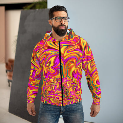 Daisy Carnival Unisex Zippered Hoodie