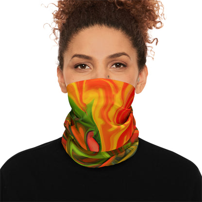 Orange Groove Winter Neck Gaiter