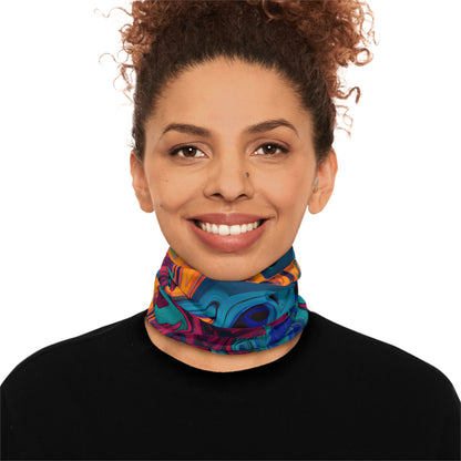 Mosaic Stir Motif Winter Neck Gaiter