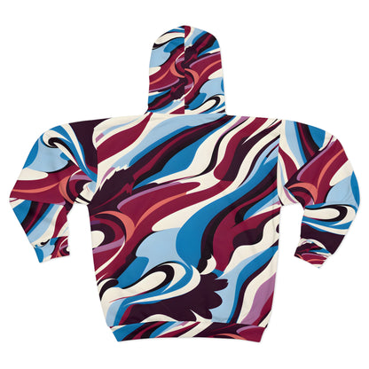 Avalanche Smash Unisex Zip Hoodie