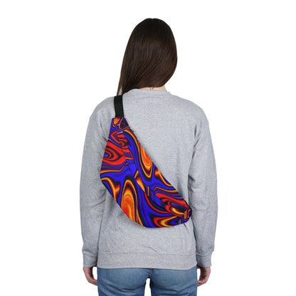 Blue Flame Fanny Pack (Large)