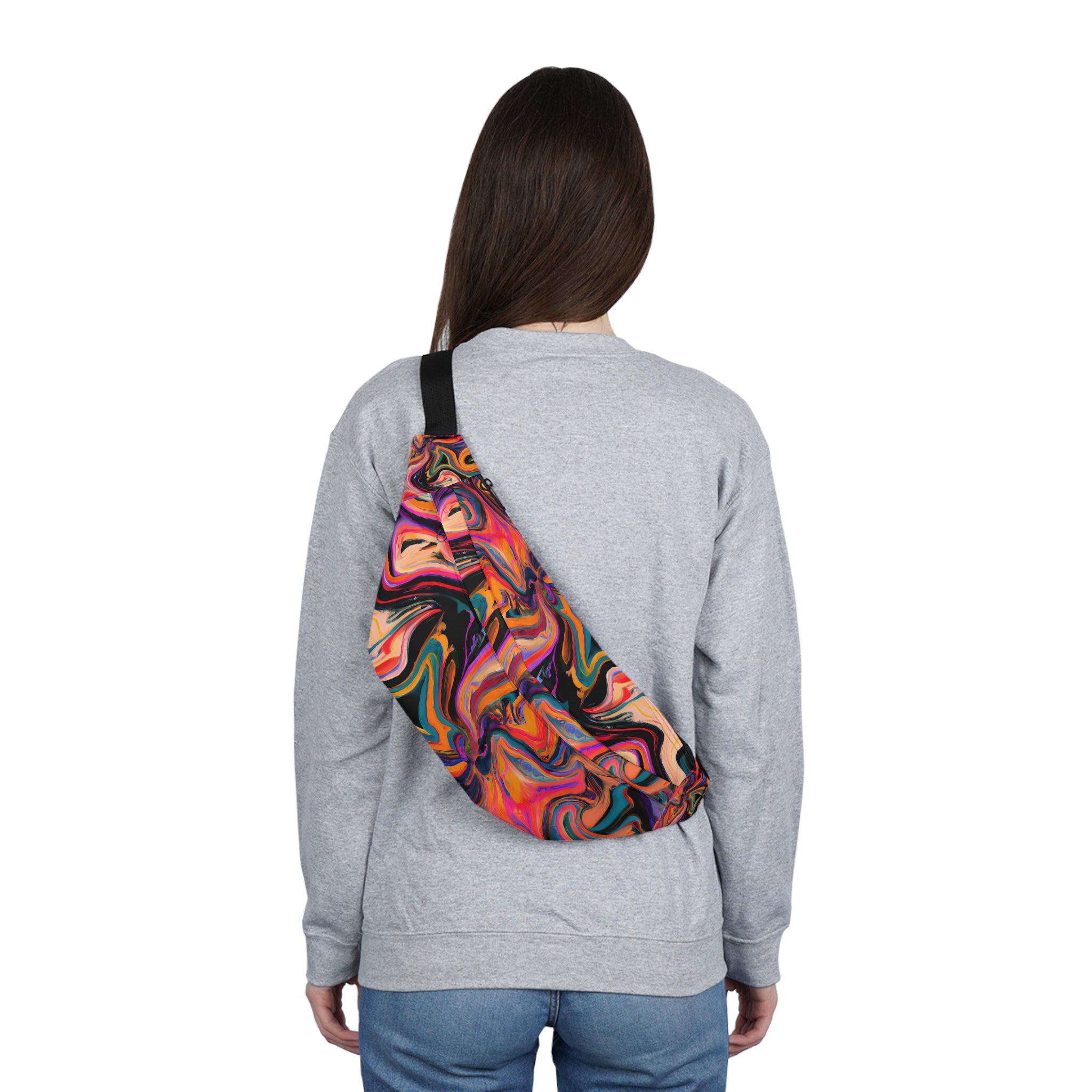 Pastel Swirl Fanny Pack (Large)