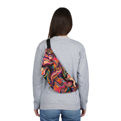 Pastel Swirl Fanny Pack (Large)