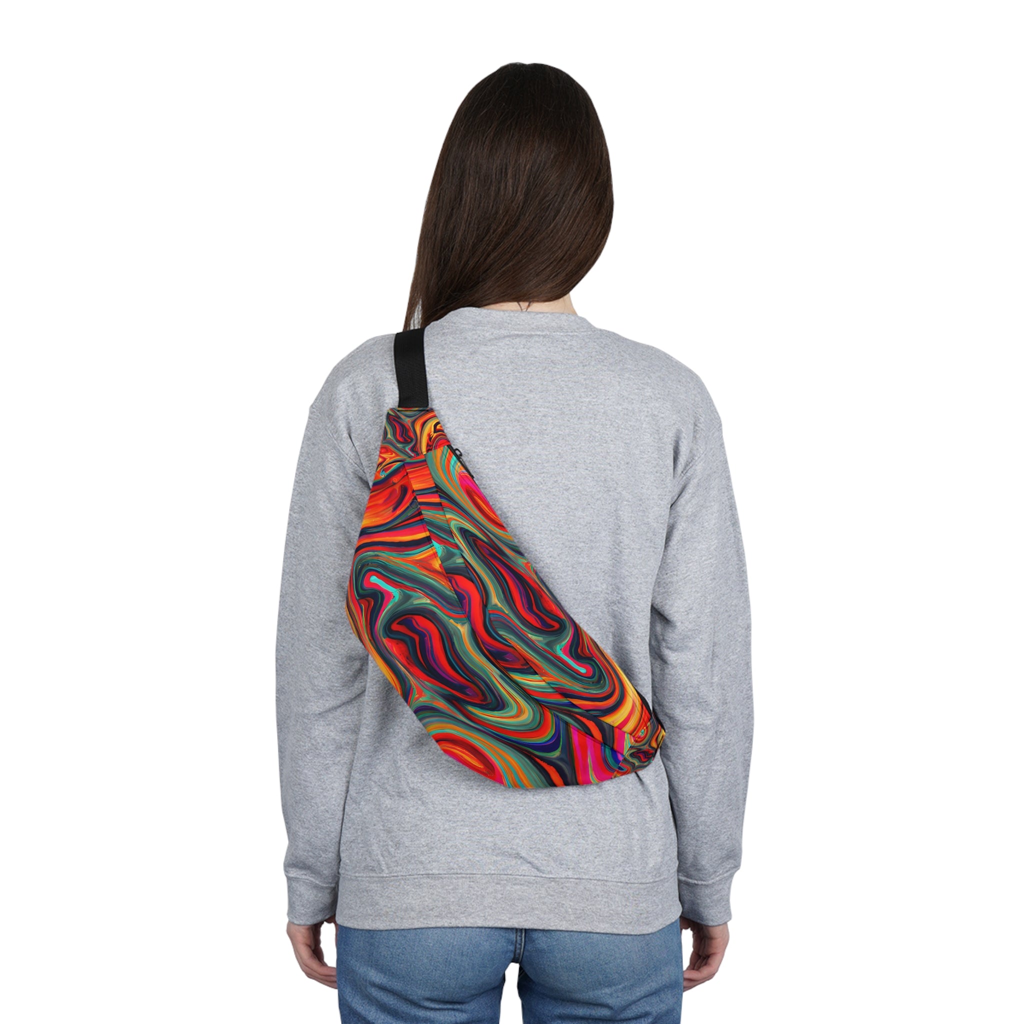 Psychedelic Swish Fanny Pack (Large)