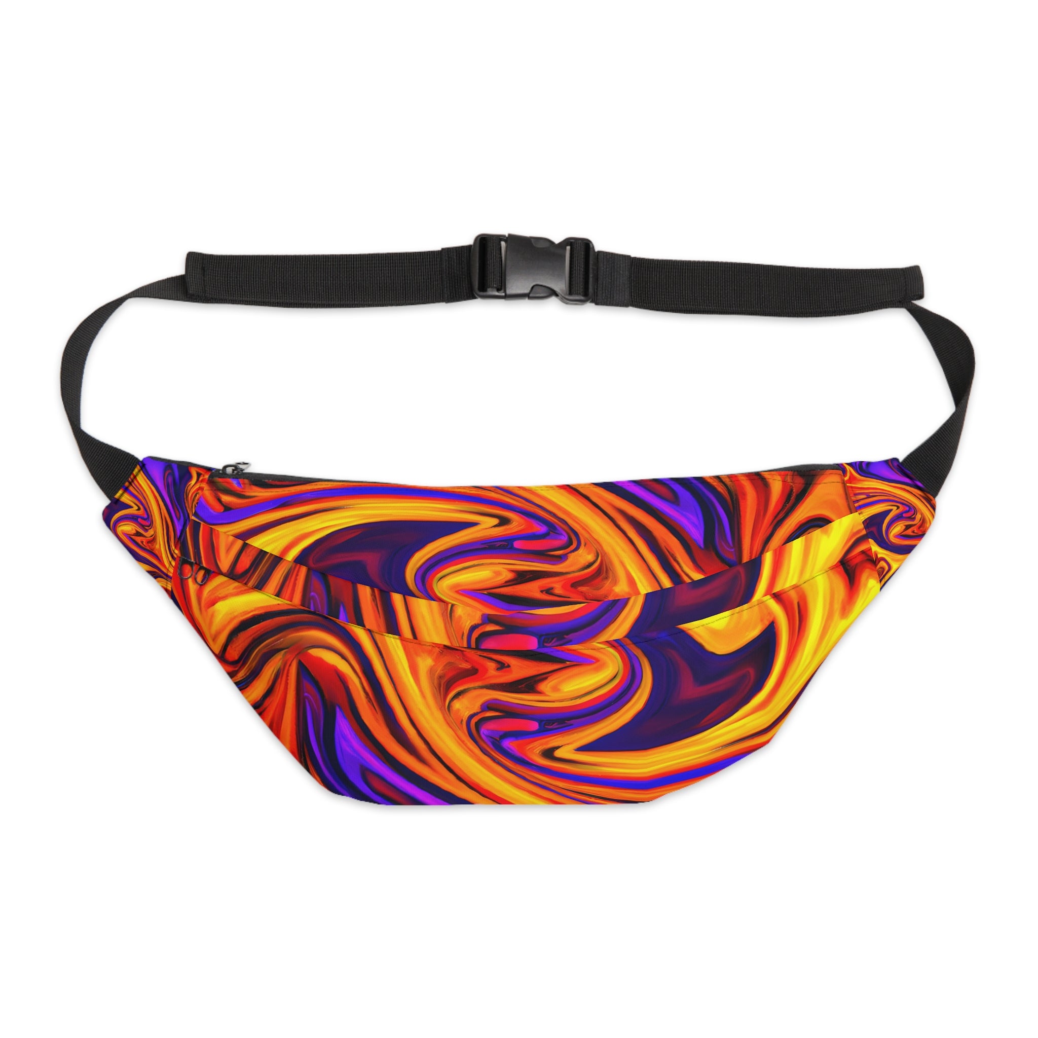 Psychedelic Flame Fanny Pack (Large)