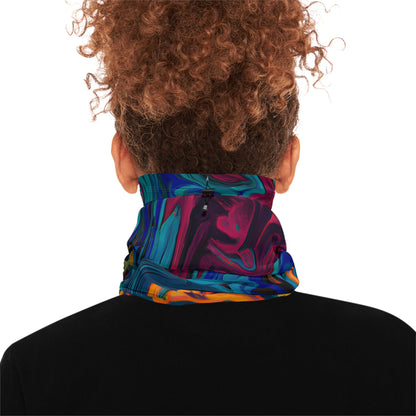 Mosaic Stir Motif Winter Neck Gaiter