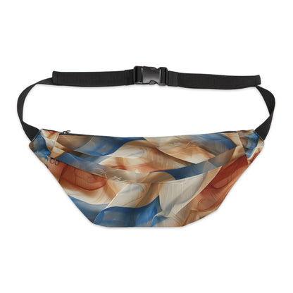 Navy Swirl Fanny Pack (Large)