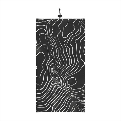 Black Topo Winter Neck Gaiter