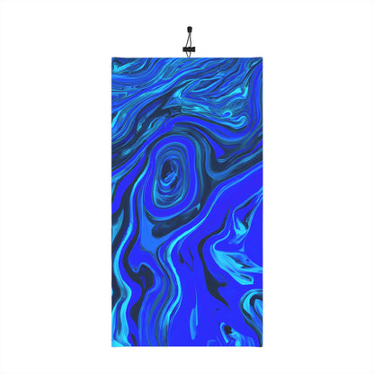 Frosty Blue Winter Neck Gaiter