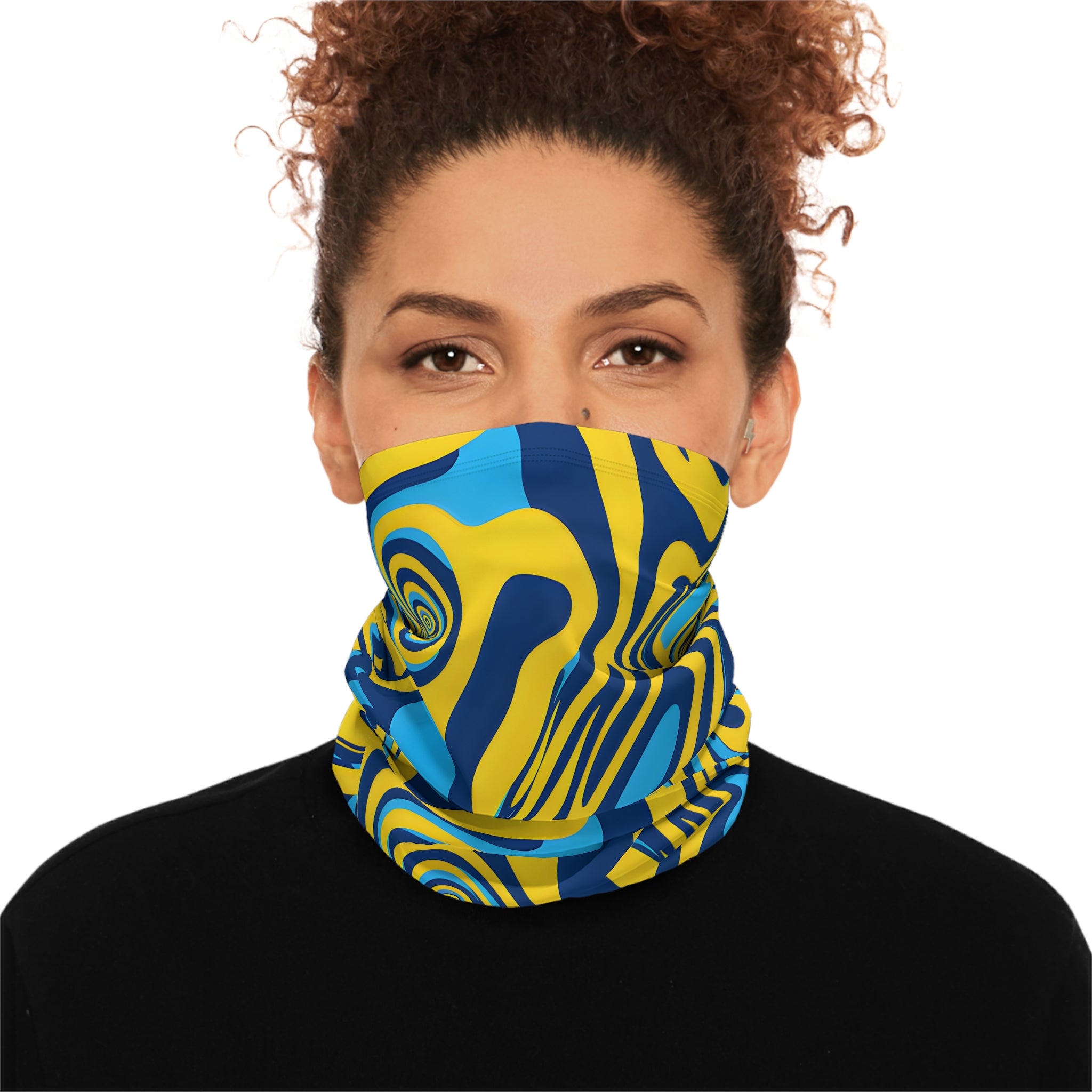 Twisted Blues Winter Neck Gaiter