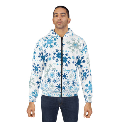 Blue Ice Unisex Zip Hoodie