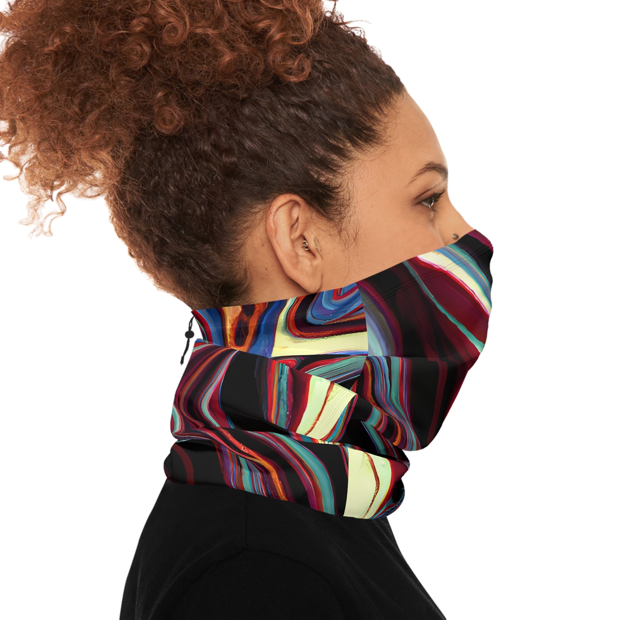 Colorado Cream Swirl Winter Neck Gaiter