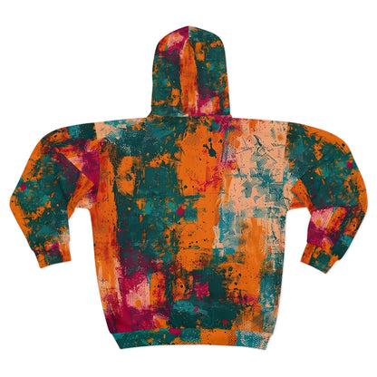 Crested Beaut Unisex Zip Hoodie