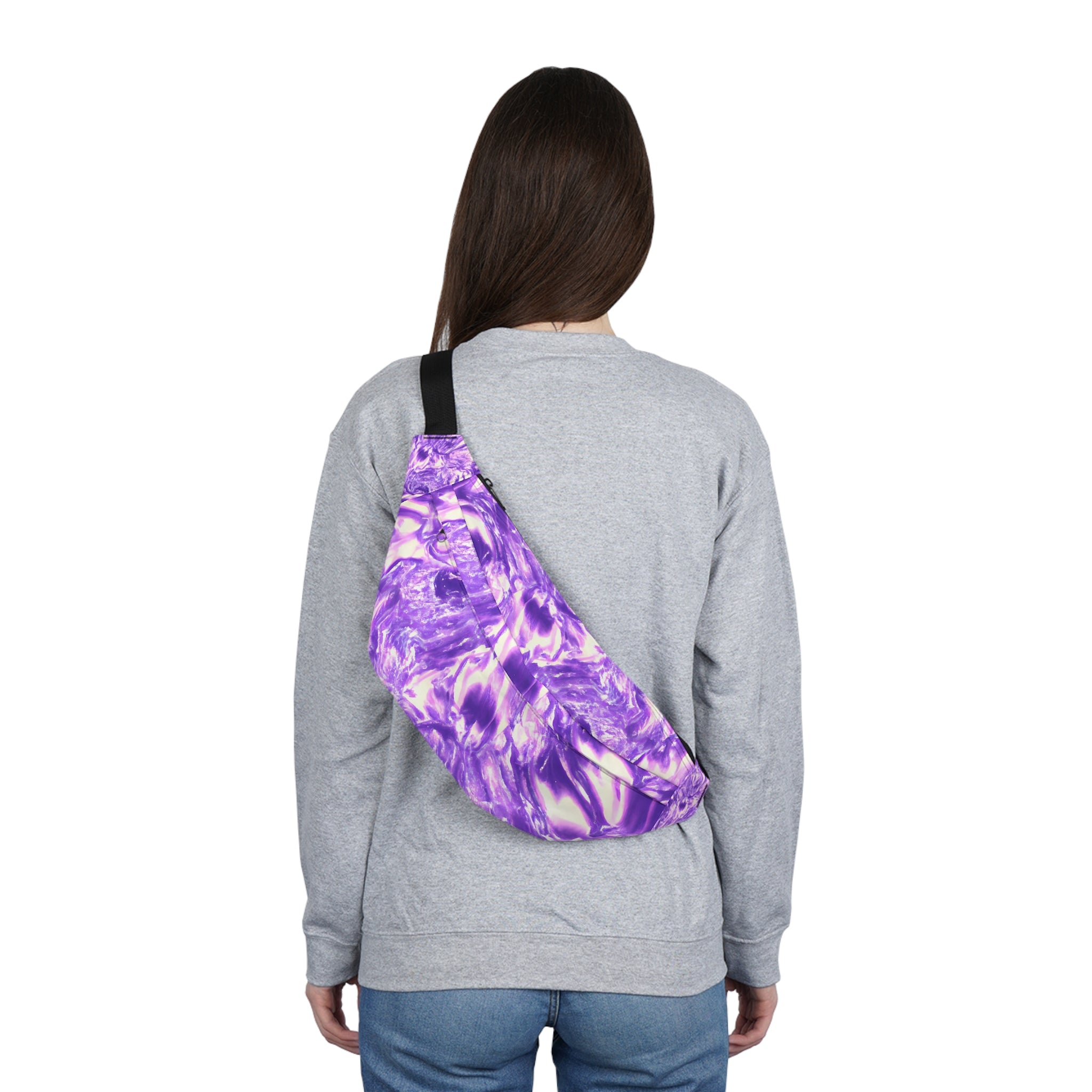 Lavender Pink Mist Fanny Pack (Large)