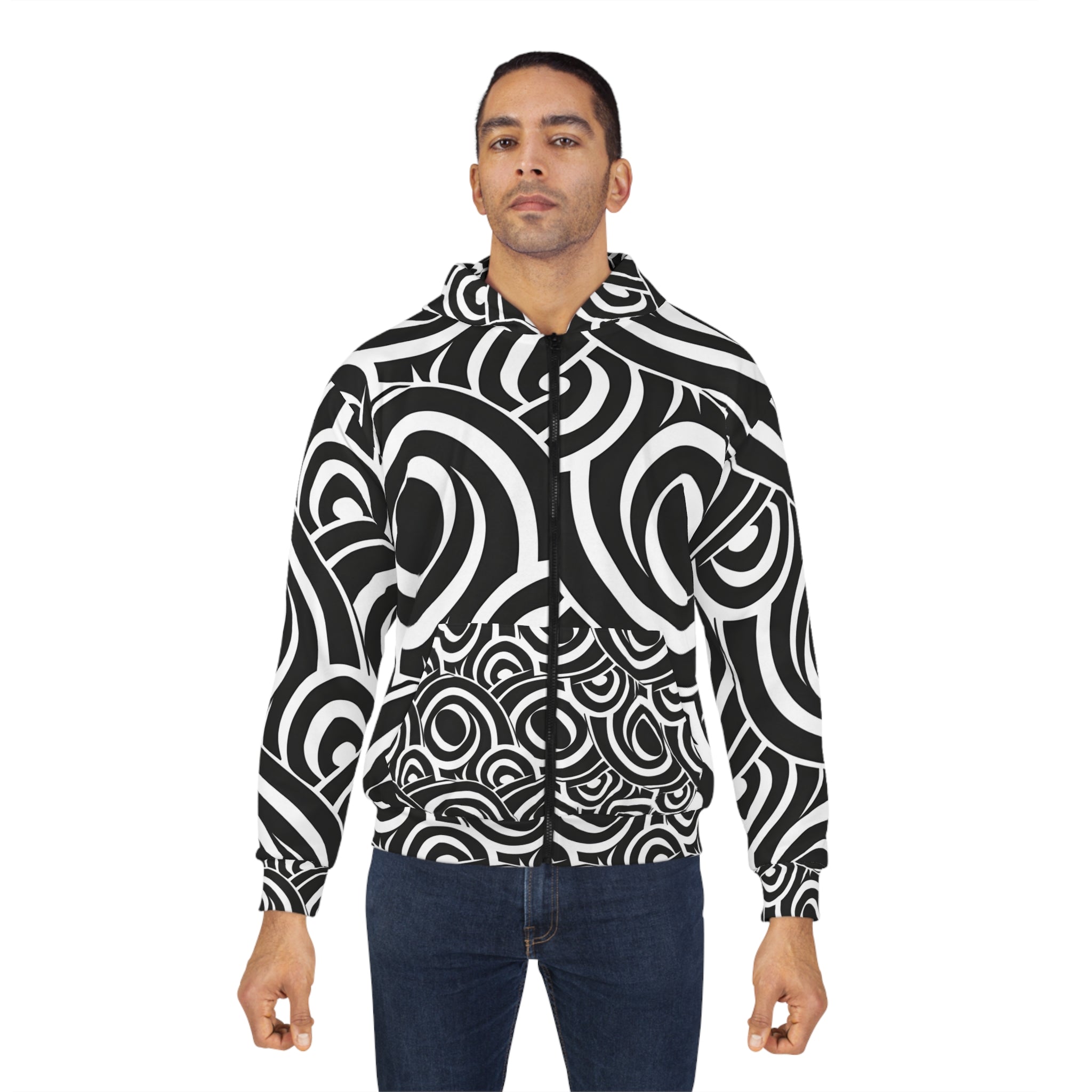 Retro B Dubs Unisex Zip Hoodie