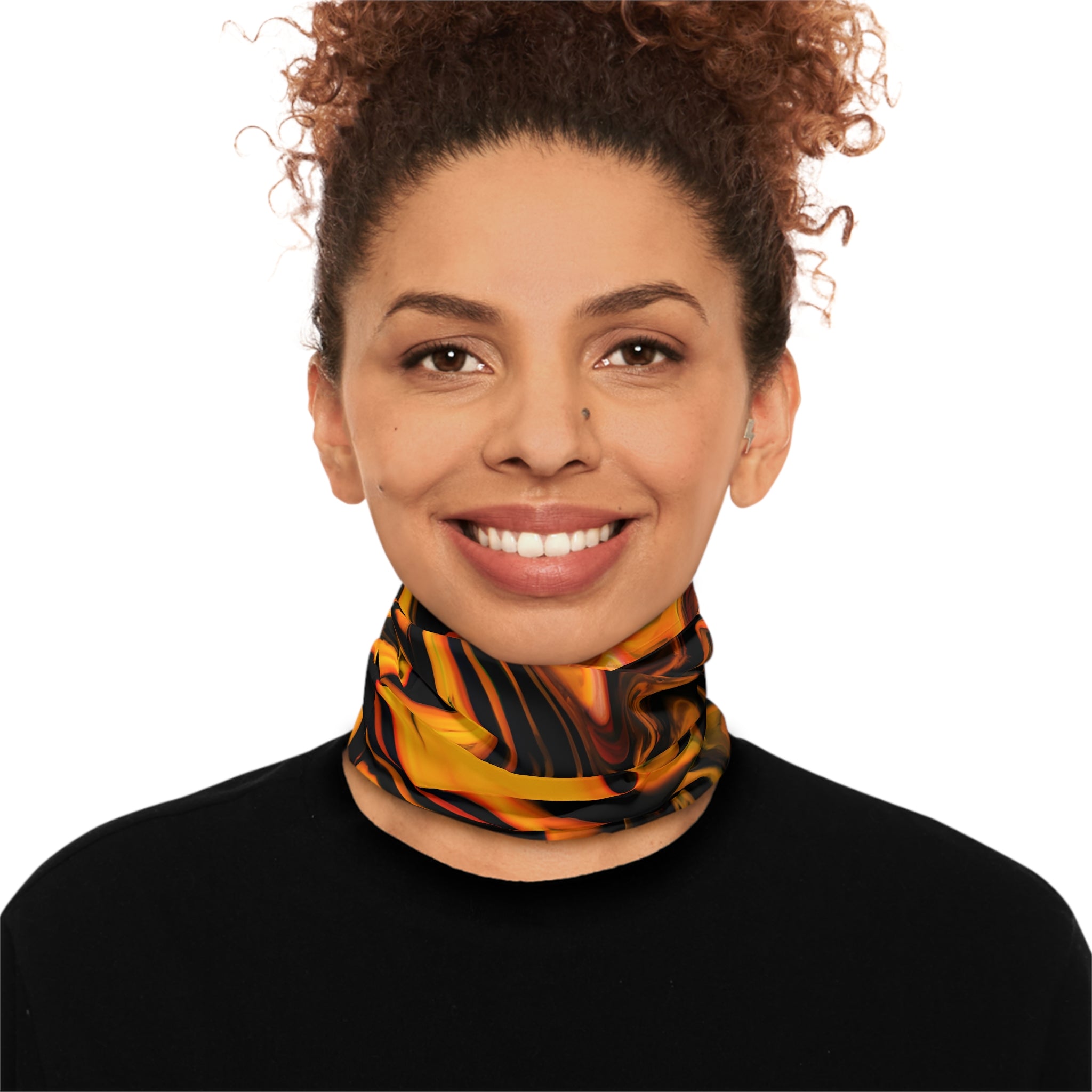 Black Flame Winter Neck Gaiter