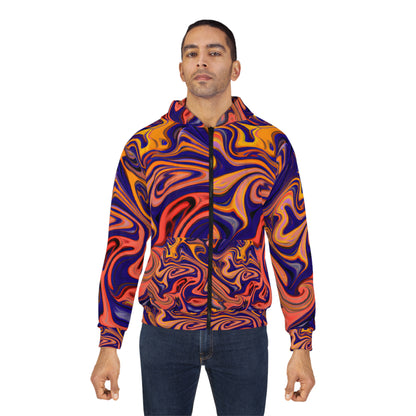 Transcendent Zen Unisex Zippered Hoodie