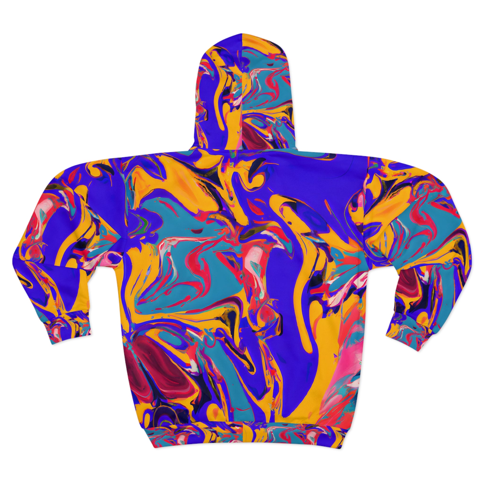 Lost Painting Unisex Zippered Hoodie