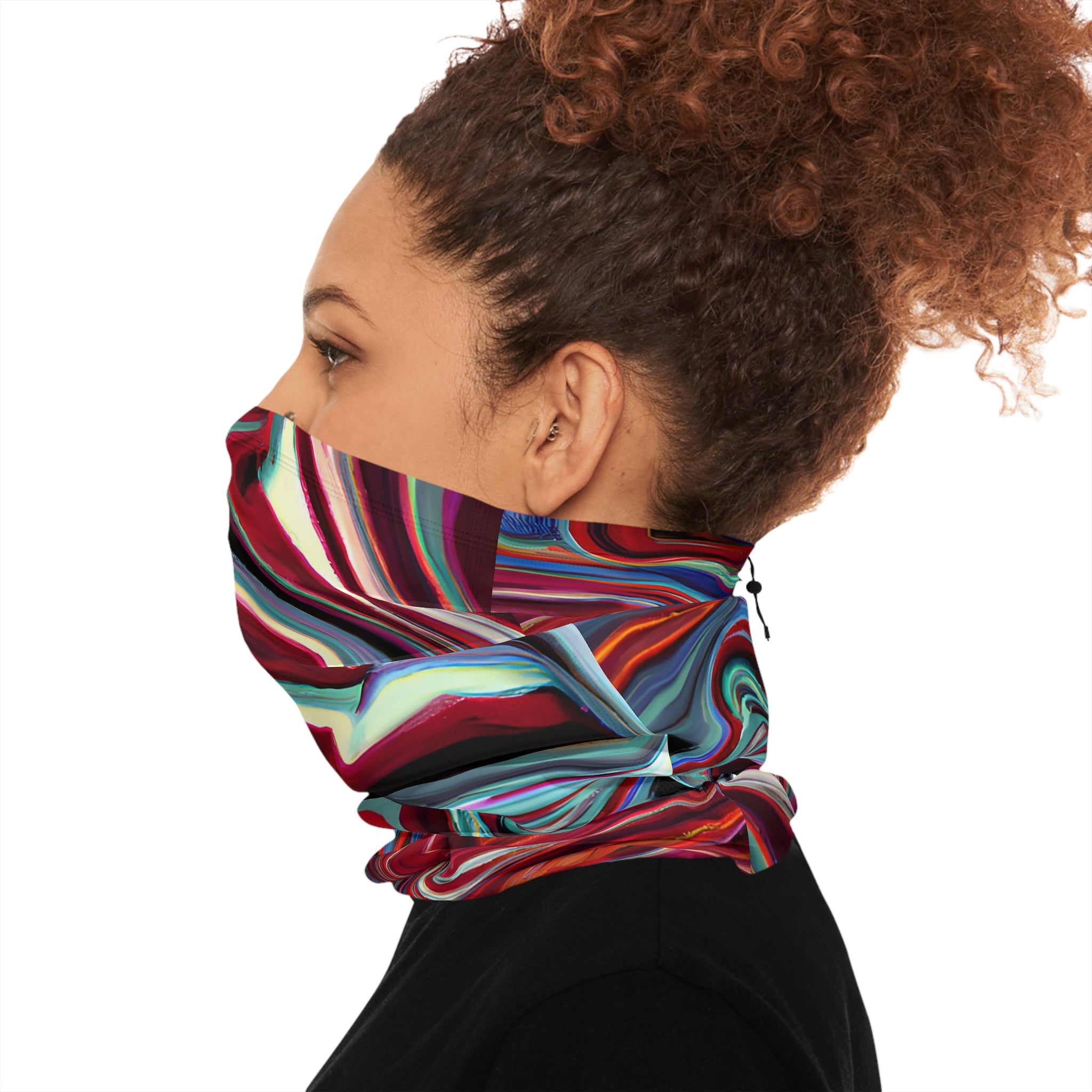 Colorado Cream Swirl Winter Neck Gaiter