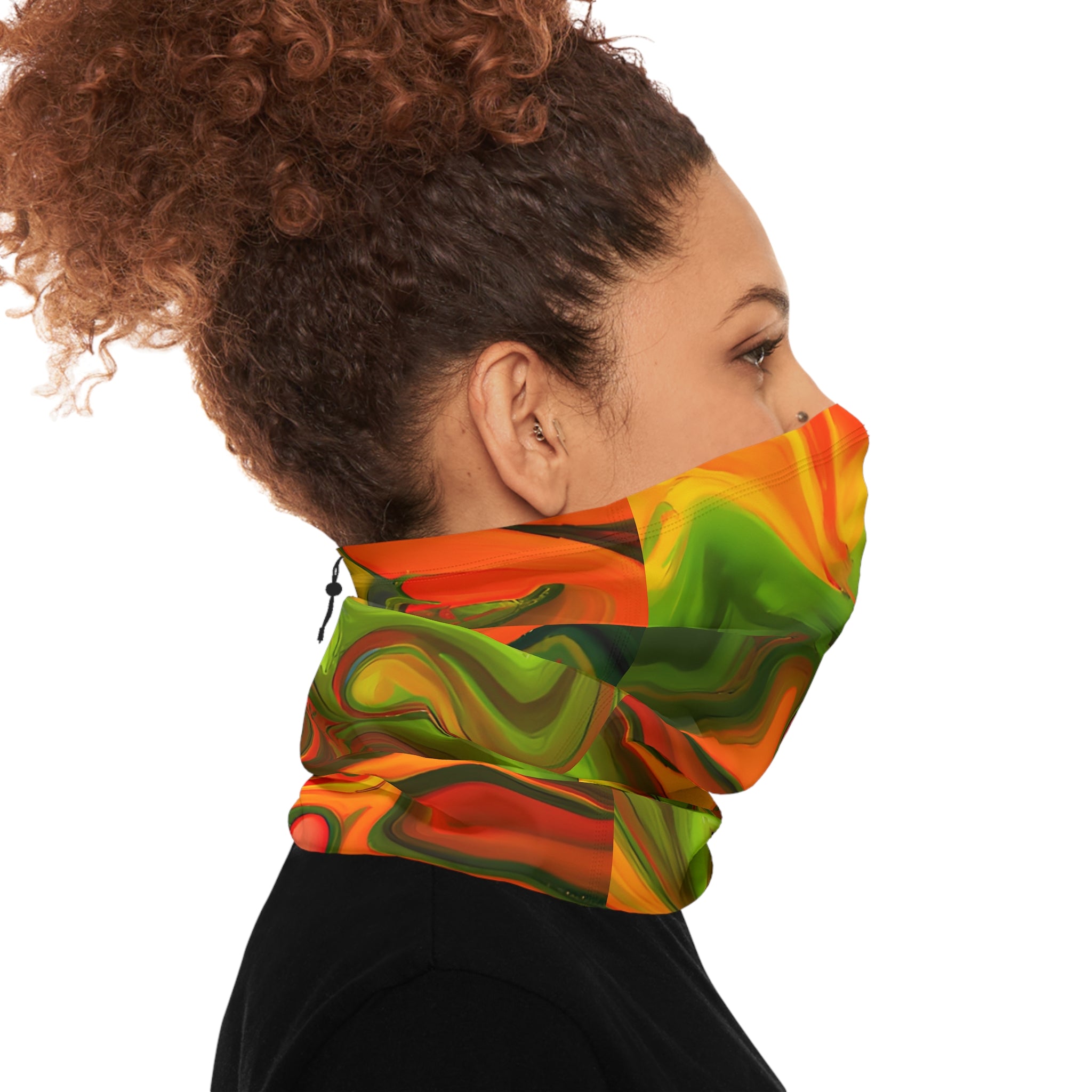 Orange Groove Winter Neck Gaiter